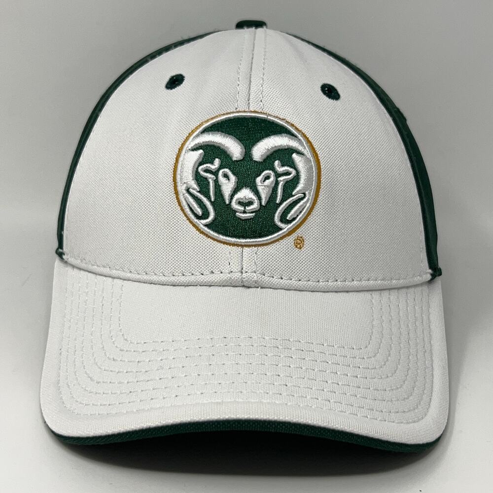 Colorado State Rams Hat Baseball Cap A-Flex Fitted OSFM Green CSU The Game NCAA